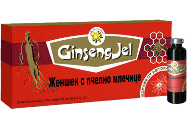 ЖЕН-ШЕН + ПЧЕЛНО МЛЕЧИЦЕ - засилва имунитета - 10 флакона х 10 мл., TNT 21