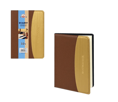 Бележник /еко кожа/ - кафяв