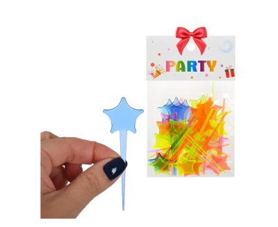 Коктейлни клечки "Звезди" /30 броя/ 