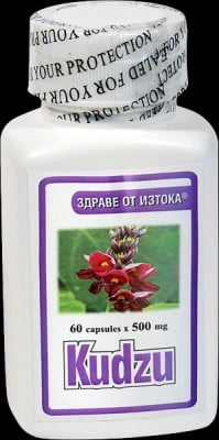 КУДЗУ - освежава при махмурлук - капсули 500 мг. х 60, TNT 21