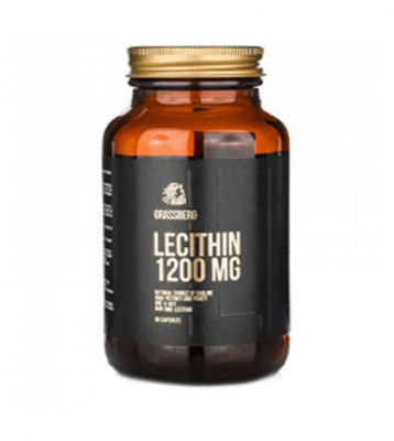 ЛЕЦИТИН 1200 мг - от биологично чисти соеви зърна * 60 капсули 
