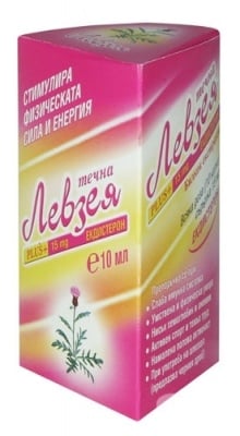 ЛЕВЗЕЯ ПЛЮС СОЛУЦИО - намалява депресията, подсилва имунната система, подобрява работата на сърцето - 10 мл., ЦВЕТЕЛИНА
