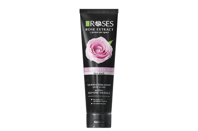 ДЪЛБОКО ПОЧИСТВАЩА ЧЕРНА ПИЛИНГ МАСКА ЗА ЛИЦЕ ROSES GLOWING 100 мл NATURE OF AGIVA
