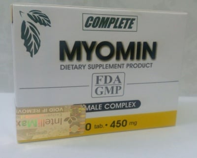 МИОМИН - предпазва матката, яйчниците и гърдите - таблетки 120 х 450 мг