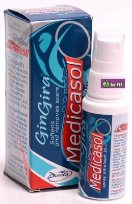 ДЖИНДЖИРА МЕДИКАСОЛ СПРЕЙ ЕМУЛСИЯ 30мл., BOROLA
