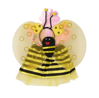 Парти комплект Пчеличка - с крила, диадема и пола