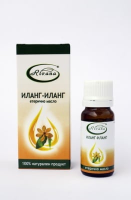 ЕТЕРИЧНО МАСЛО ИЛАНГ- ИЛАНГ - 10 мл., RIVANA