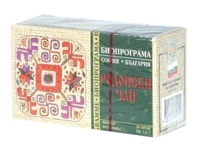 РОДОПСКИ ЧАЙ - х 20 броя филтърни пакетчета, БИОПРОГРАМА