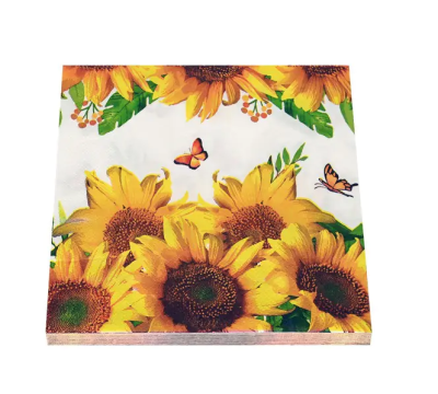Салфетки "Слънчогледи" /20 броя - двупластови/ 