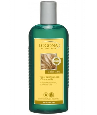 БИО ШАМПОАН С ЛАЙКА ЗА ЕСТЕСТВЕНО РУСА ИЛИ ОЦВЕТЕНА В РУСО КОСА - 250 мл., LOGONA