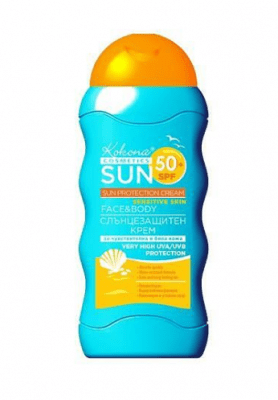 КОКОНА СЛЪНЦЕЗАЩИТЕН КРЕМ SPF 50+ ЗА ЛИЦЕ И ТЯЛО 150 мл.