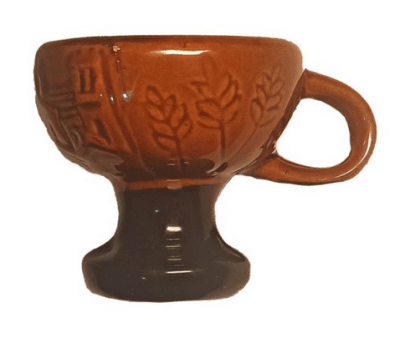 Керамичен тамянник с дръжка