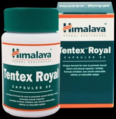 ТЕНТЕКС РОЯЛ – спомага за подобряване на потентността – таблетки х 60, THE HIMALAYA DRUG CO