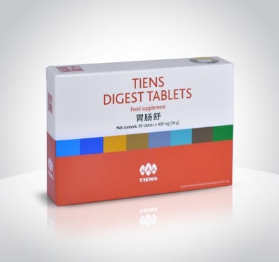 TIANSHI ДАЙДЖЕСТ – подобрява храносмилането – капсули 400 мг. х 90, TIENS