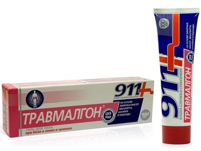 ТРАВМАЛГОН ГЕЛ - БАЛСАМ ЗА БОЛКИ В ГЪРБА 100 мл.