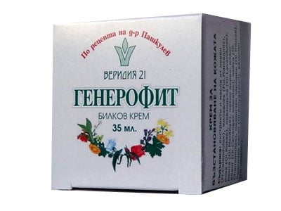 ГЕНЕРОФИТ БИЛКОВ КРЕМ НА Д-Р ПАШКУЛЕВ 35 мл., ВЕРИДИЯ 21
