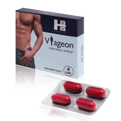 ВИАГЕОН - засилва сексуалното желание при мъжете * 4 таблетки 