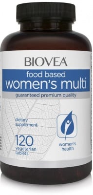 БИОВЕА МУЛТИВИТАМИНИ ЗА ЖЕНИ FOOD таблетки * 120