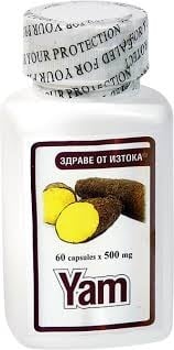 ДИВ ЯМ СЛАДЪК КАРТОФ - нормализира кръвното налягане - капсули 500 мг. х 60, TNT 21