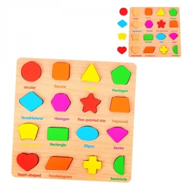 Занимателна и образователна игра Сортер - Фигури
