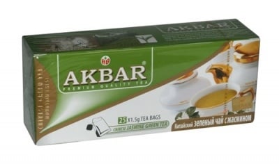 ЗЕЛЕН ЧАЙ С ЖАСМИН АКБАР - филтър х 25, AKBAR