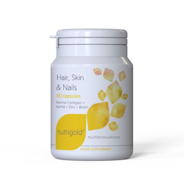 КОМПЛЕКС ЗА КОСА, КОЖА И НОКТИ капсули * 60 NUTRIGOLD | NewAge.bg