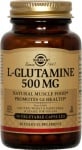 L - ГЛУТАМИН 500 мг. главен източник на енергия за мозъка* 50капс.,  СОЛГАР