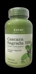 КАСКАРА САГРАДА - тонизира червата и мускулатурата - капсули 500 мг. х 100, GNC