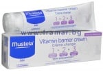 МУСТЕЛА БЕБЕ Vitamin barrier cream - крем против подсичане 50 мл.
