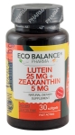 ЕКО БАЛАНС ЛУТЕИН 25 мг + ЗЕАКСАНТИН 5 мг капсули * 30