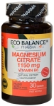 ЕКО БАЛАНС МАГНЕЗИЕВ ЦИТРАТ + ВИТАМИН B6 таблетки * 30