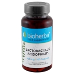 БИОХЕРБА ЛАКТОБАЦИЛУС АЦИДОФИЛУС + ВИТАМИН B6 капсули 450 мг * 100