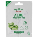 ЕКВИЛИБРА АЛОЕ ВЕРА ПОЧИСТВАЩА МАСКА ЗА ЛИЦЕ 7.5 мл * 2