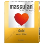 МАСКУЛАН ПРЕЗЕРВАТИВИ GOLD * 3