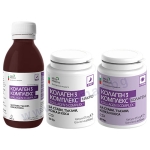 КОЛАГЕН 3 КОМПЛЕКС - капсули * 60 + капсули * 30 + сироп 240 мл МИРТА МЕДИКУС