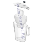 БРИТА ФИЛТРИРАЩА КАНА ЗА ВОДА ALUNA COOL MEMO 2.4 л БЯЛА + 3 ФИЛТЪРА MAXTRA PRO