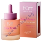 ИЗСВЕТЛЯВАЩ СЕРУМ ЗА ЛИЦЕ С ЕКСТРАКТ ОТ КЕХЛИБАР И ВИТАМИН C 30 мл FLUFF