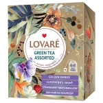 ЛОВАРЕ ЧАЙ АСОРТИ GREEN TEA ASSORTED филтър 4 ВИДА * 8