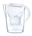 БРИТА ФИЛТРИРАЩА КАНА ЗА ВОДА МАРЕЛА КУЛ МЕМО БЯЛА/СИНЯ/ГРАФИТ/ЧЕРВЕНА 2.4 литра