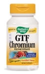 ХРОМ GTF капсули 200 мкг * 100 NATURE'S WAY