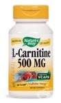 L - КАРНИТИН капсули 500 мг * 60 NATURE'S WAY