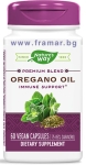 МАСЛО ОТ РИГАН капсули 50 мг * 60 NATURE'S WAY