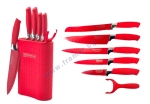 НОЖОВЕ КОМПЛЕКТ ROYALTY LINE KNIFE SET RED 6MSTR-6