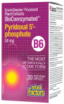 ВИТАМИН Б 6 ПИРИДОКСАЛ 5 - ФОСФАТ капсули 50 мг * 30 НАТУРАЛ ФАКТОРС