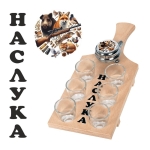 Поставка с 6 шота и звънец "Наслука - Ловец"