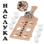 Поставка с 6 шота и звънец "Наслука - Ловец"