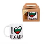 Чаша "I love BULGARIA" в подаръчна кутия