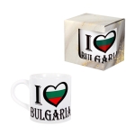 Чаша "I love BULGARIA" в подаръчна кутия