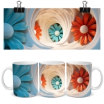 Чаша &quot;Цветя&quot; /300 милилитра/