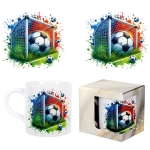 Детска чаша "Футбол" в кутия /150 милилитра/